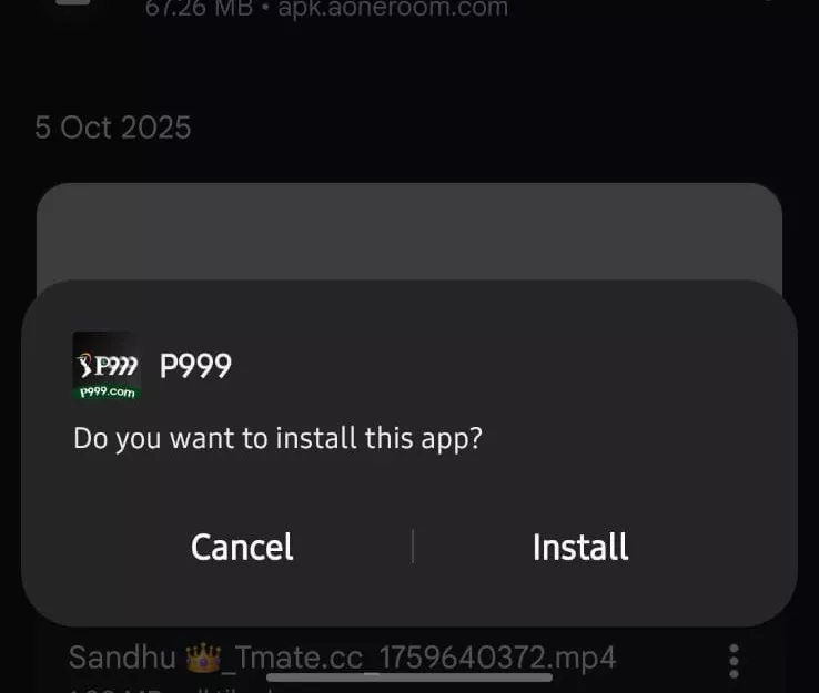 Install p999 game